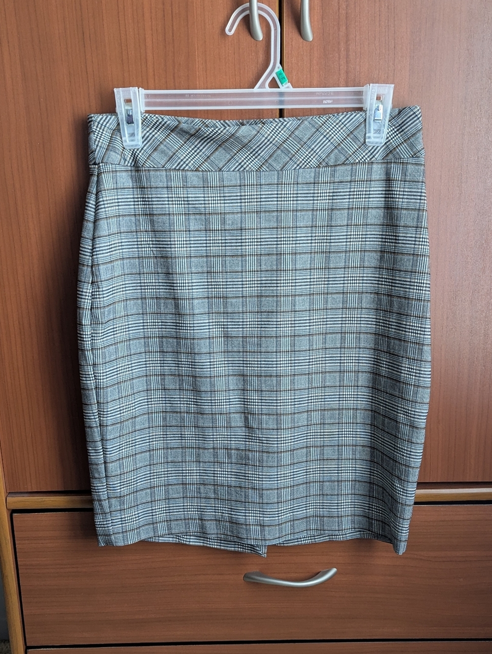 RW&CO Glen plaid pencil skirt size medium